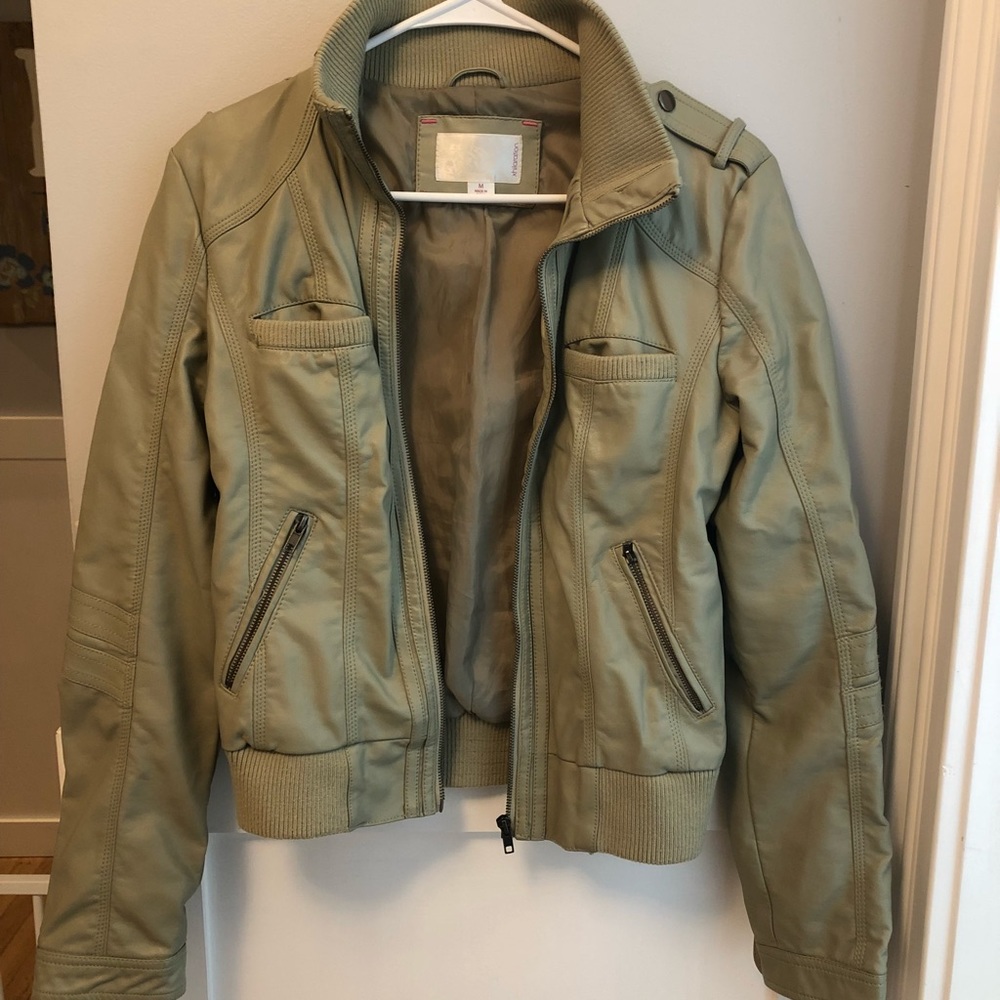 Like New Xhilaration Leather Jacket - Size Medium